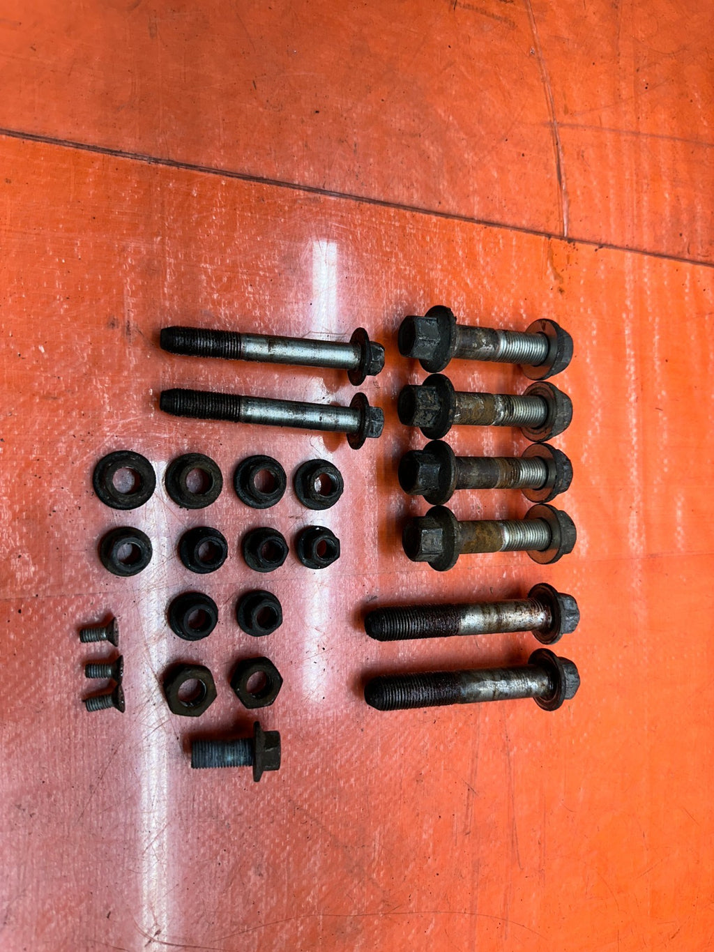13 15 HONDA CIVIC SI 4D FRONT LOWER CONTROL ARM MOUNTING BOLTS HARDWARE OEM 3344