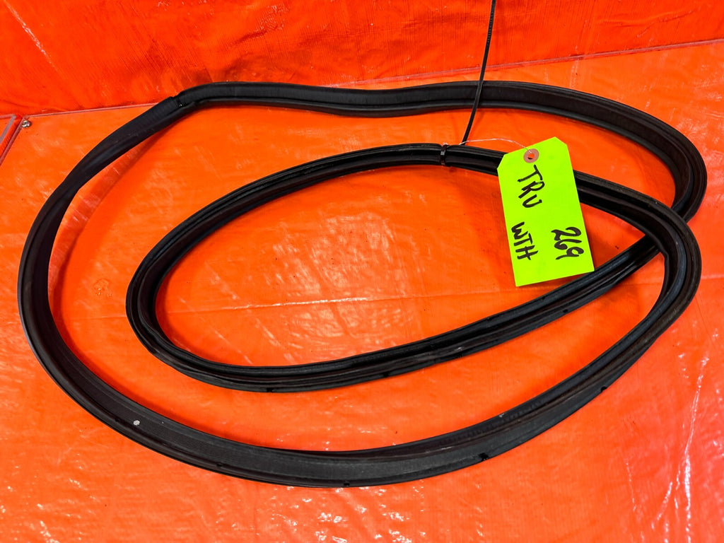 12 15 HONDA CIVIC SI 2D COUPE   REAR TRUNK WEATHER STRIP GASKET SEAL   OEM #2697