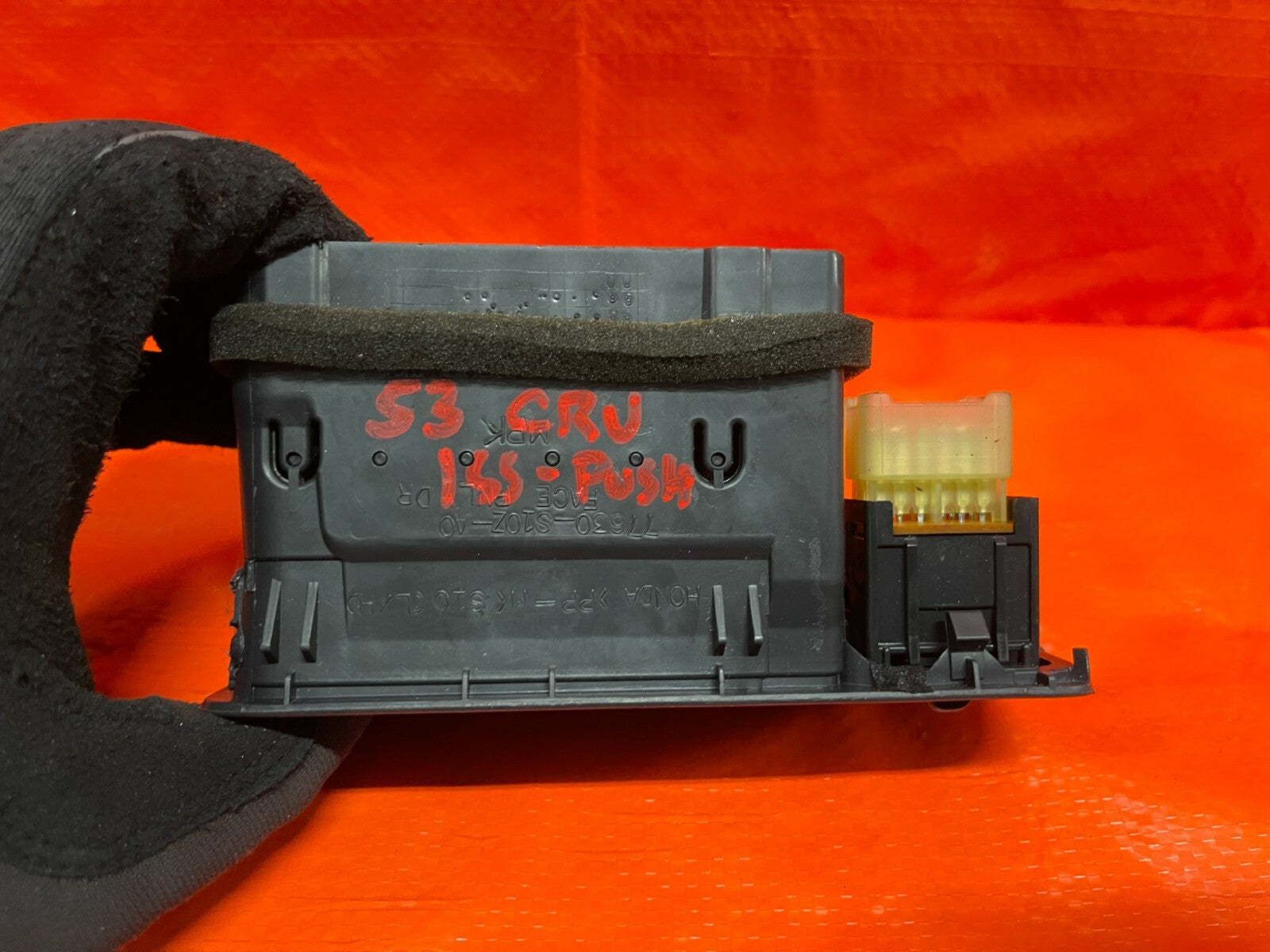 97 01 HONDA CR V CRV   POWER MIRROR SWITCH W/ AC VENT COMPLETE SET UP   OEM OE6