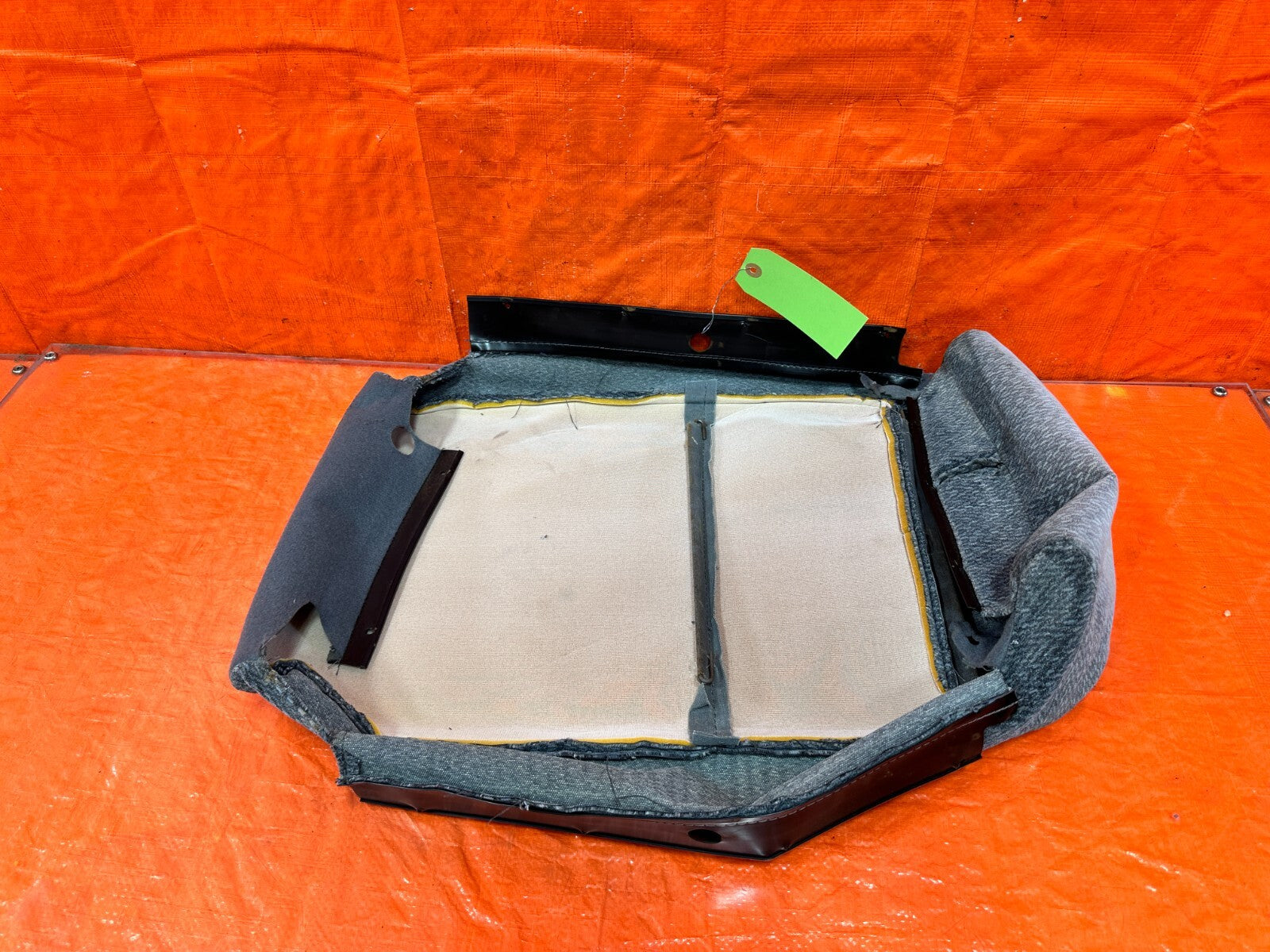 96 00 HONDA CIVIC SEDAN 4D   PASSENGER RIGHT REAR UPPER SEAT SKIN WRAP OEM #2971