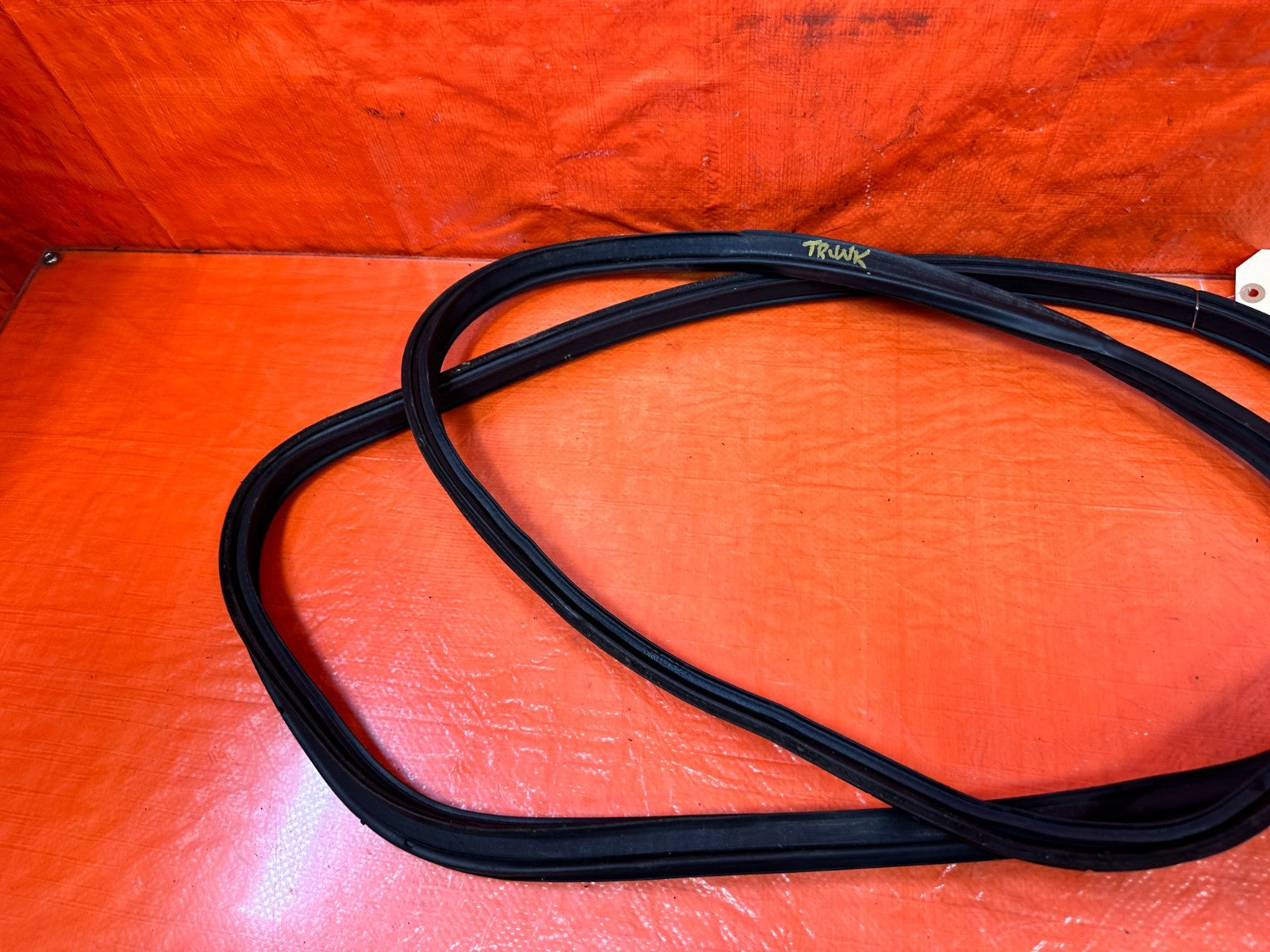 18 22 HONDA ACCORD   TRUNK MOUNTED WEATHER STRIP RUBBER GASKET LINER  OEM #3247