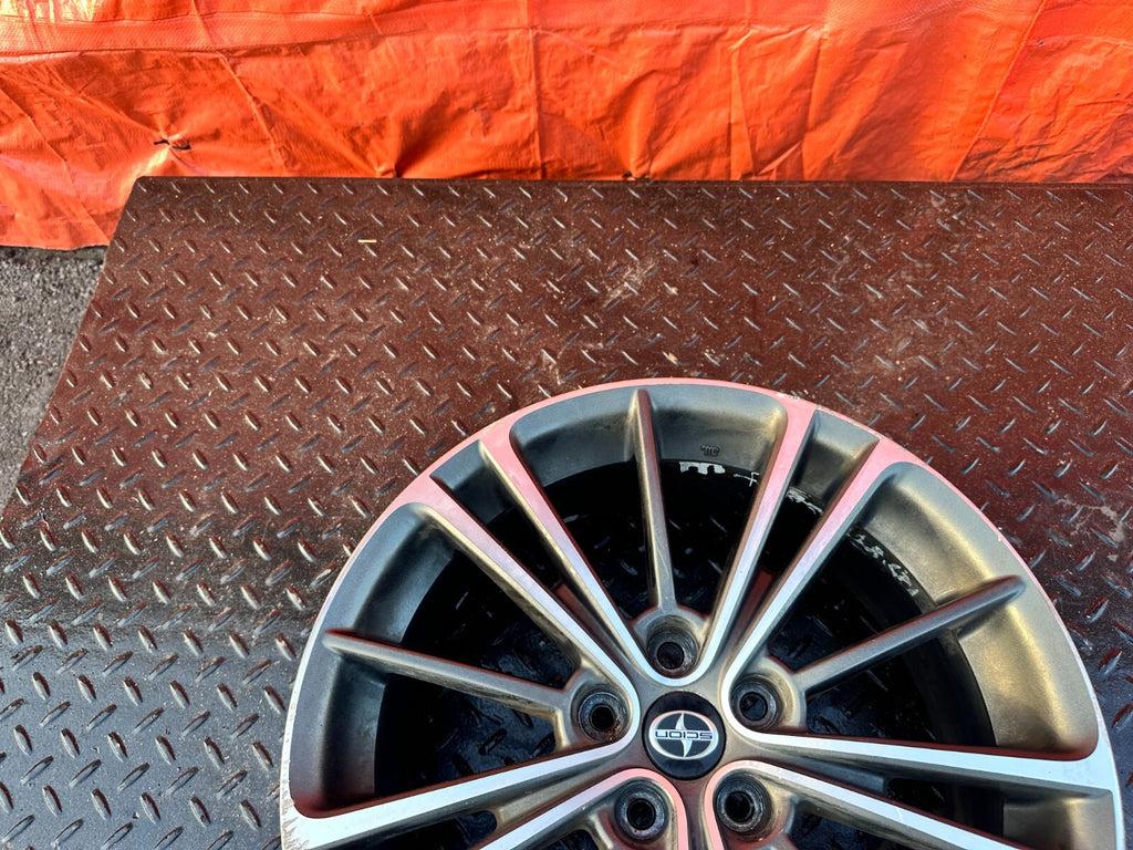 13 16 SCION FRS   15 SPOKE WHEEL RIM 17x7 5x100 +48   OEM FACTORY #2934