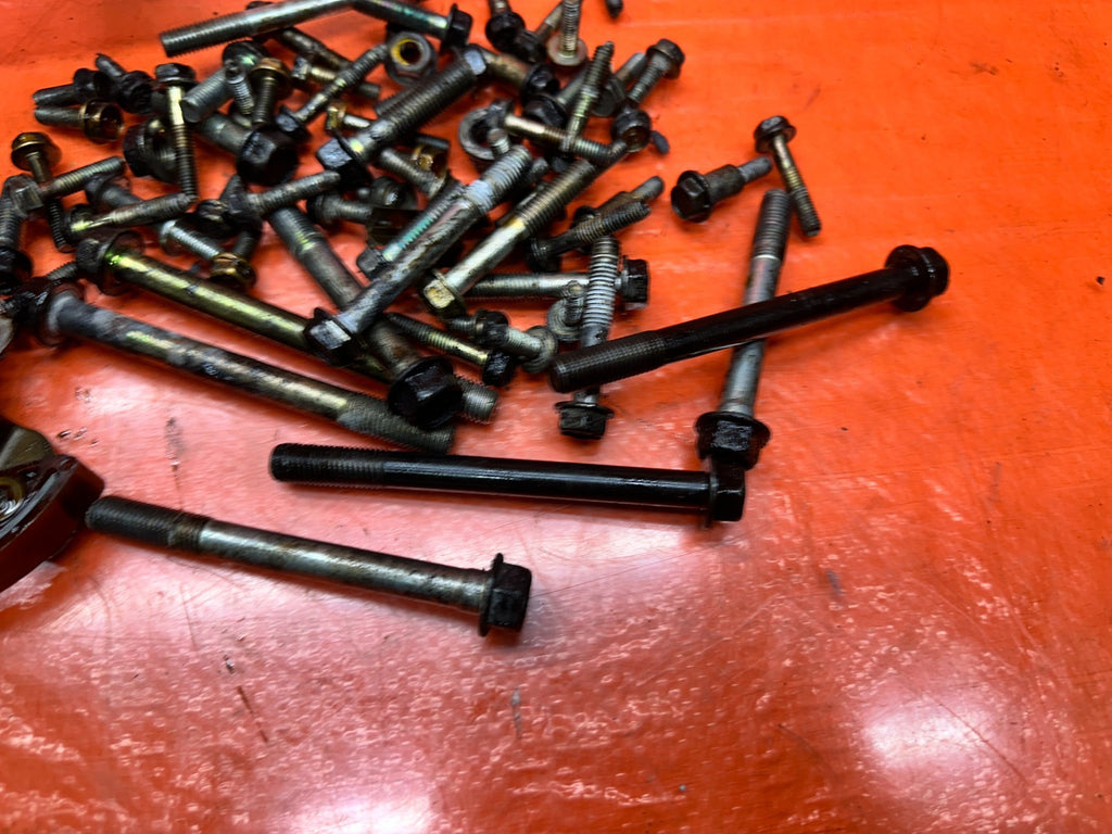 04-08 ACURA TSX 4D 2.4L K24A2 ENGINE BLOCK OIL PAN BOLTS HARDWARE SET OEM #3428