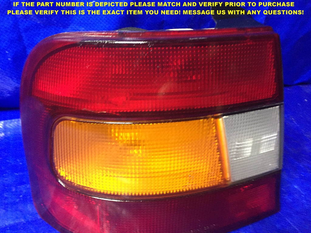 OEM 1992 1993 92 93 HYUNDAI ELANTRA DRIVER LEFT TAIL LIGHT L LH 3