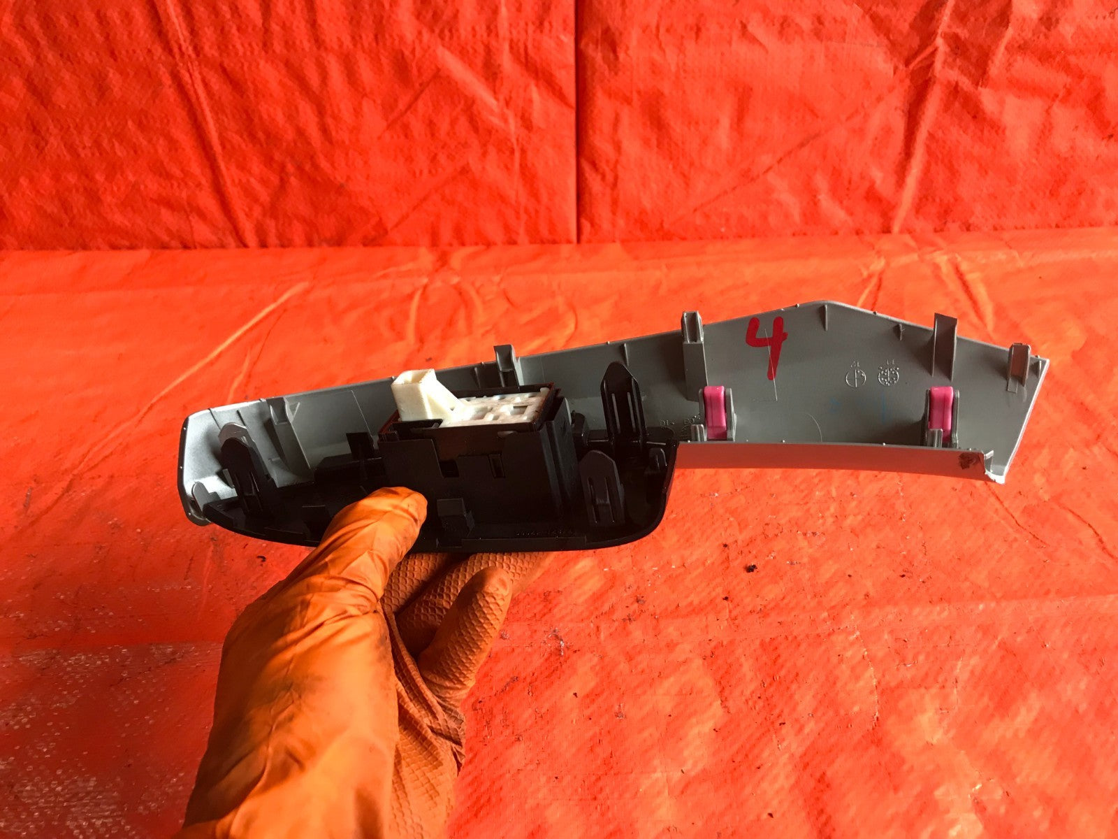 OEM 2012 12 TOYOTA PRIUS PASSENGER RIGHT REAR WINDOW SWITCH R RR RH4