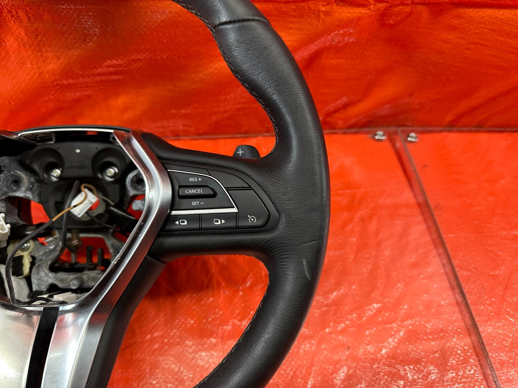 17 20 INFINITI Q60   RED SPORT 400   STEERING WHEEL W/ PADDLE SHIFTERS   OEM 2006