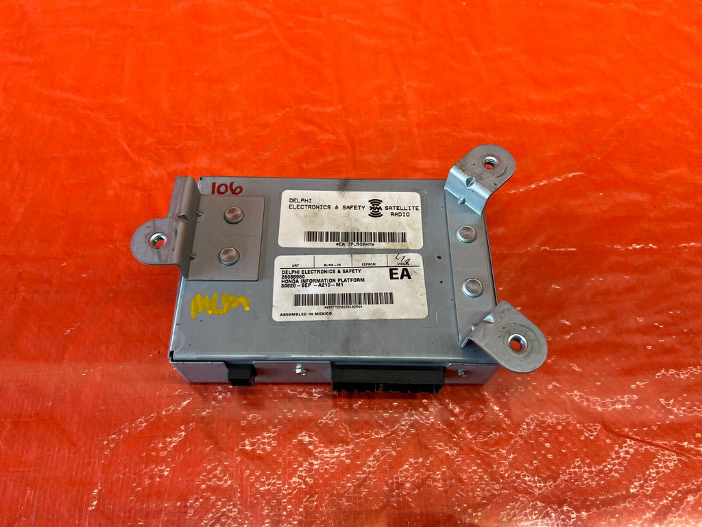 07 08 ACURA TL   XM SATELLITE RADIO COMPUTER CONTROL MODULE   OEM FACTORY #106 0