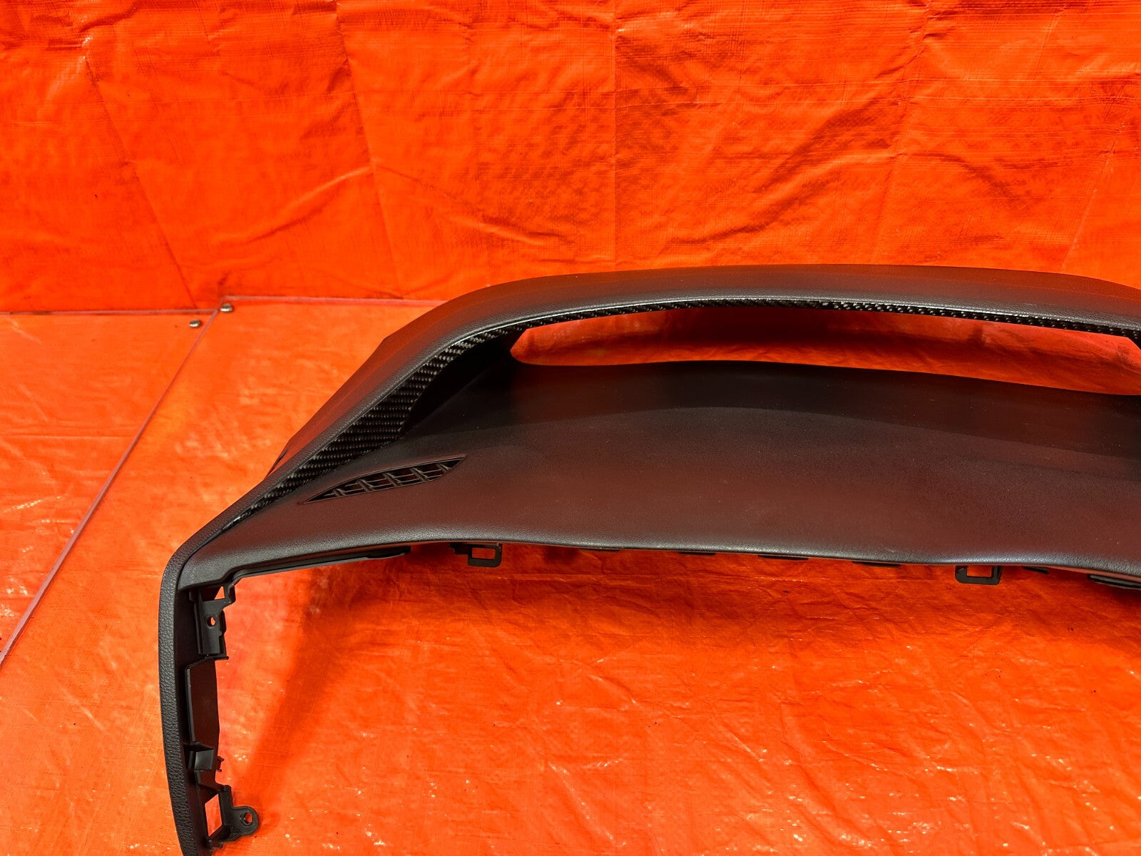 13 15 HONDA CIVIC INSTRUMENT GAUGE CLUSTER SPEEDOMETER TRIM BEZEL PLASTIC OEM 658