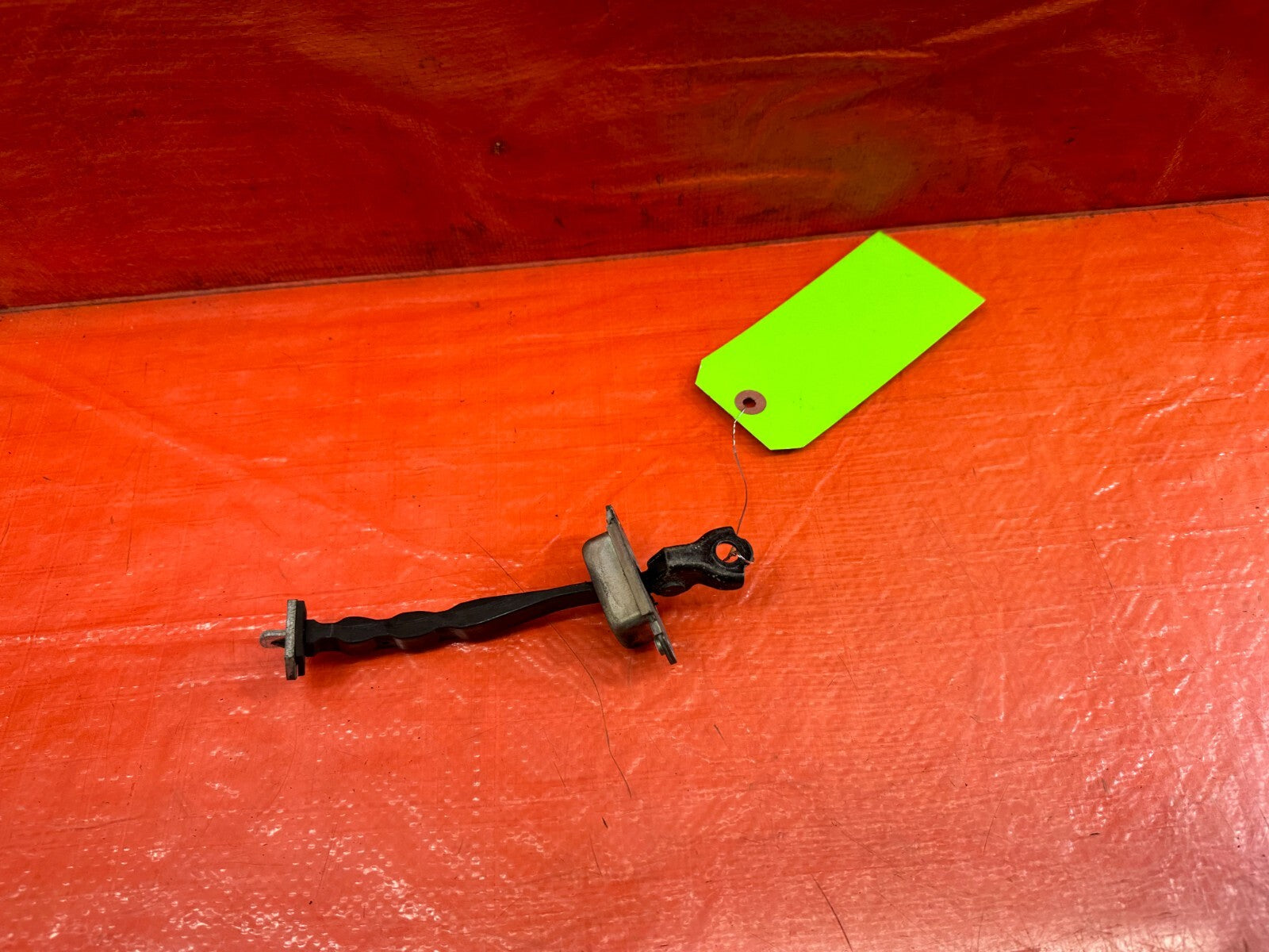 09 13 INFINITI G37 SEDAN RIGHT REAR DOOR CHECKER HINGE ARM STOPPER   OEM 2384