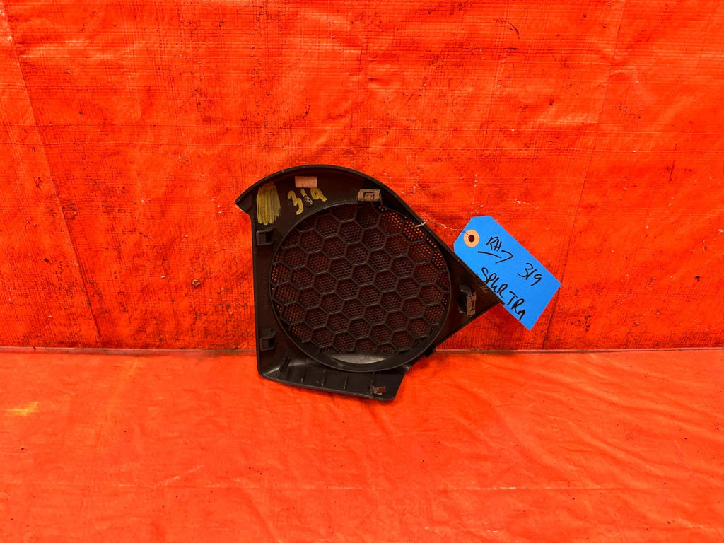 96 00 HONDA CIVIC   COUPE & HATCH DARK GRAY RIGHT DOOR PANEL SPEAKER COVER 3192