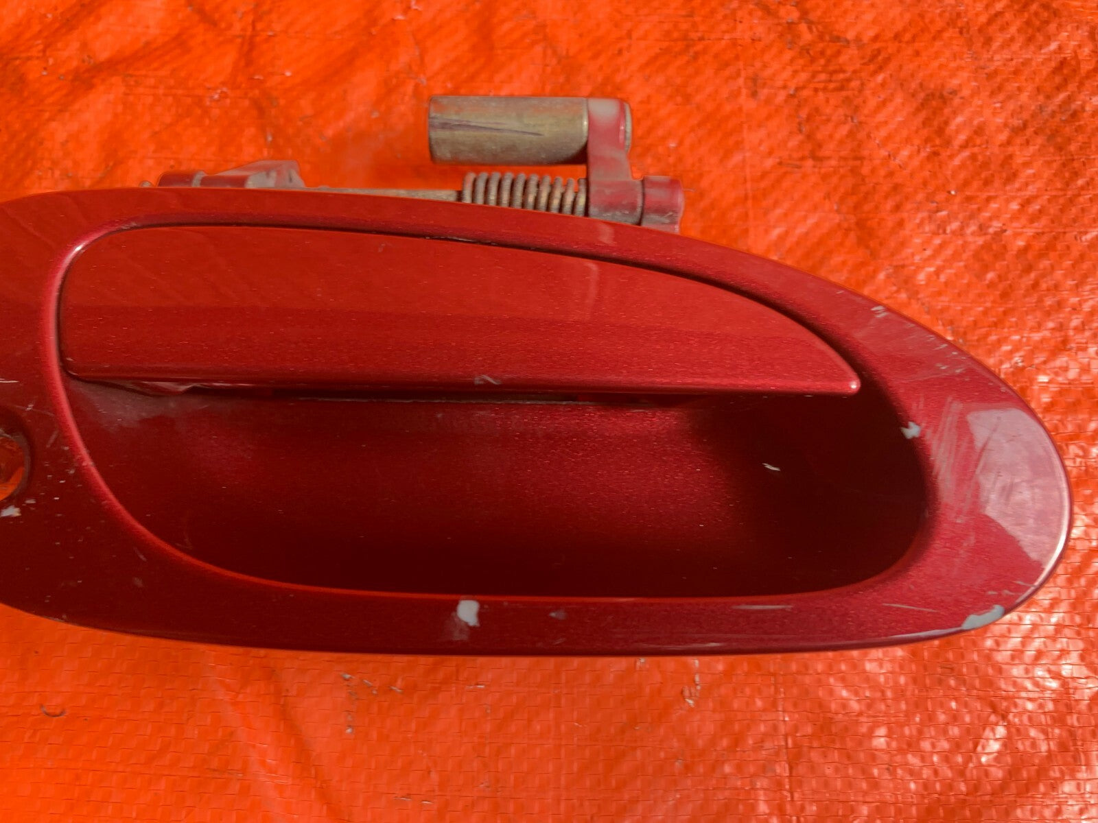 OEM 2003 ACURA RSX TYPE S PASSENGER RIGHT EXTERIOR DOOR HANDLE REDONDO RED PEARL4