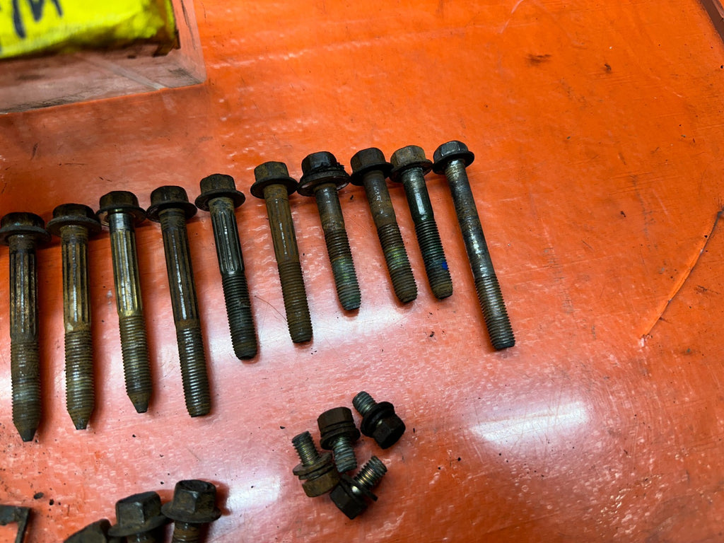 94-01 ACURA INTEGRA REAR TRAILING ARM MOUNTING BOLTS HARDWARE SET OEM #3404