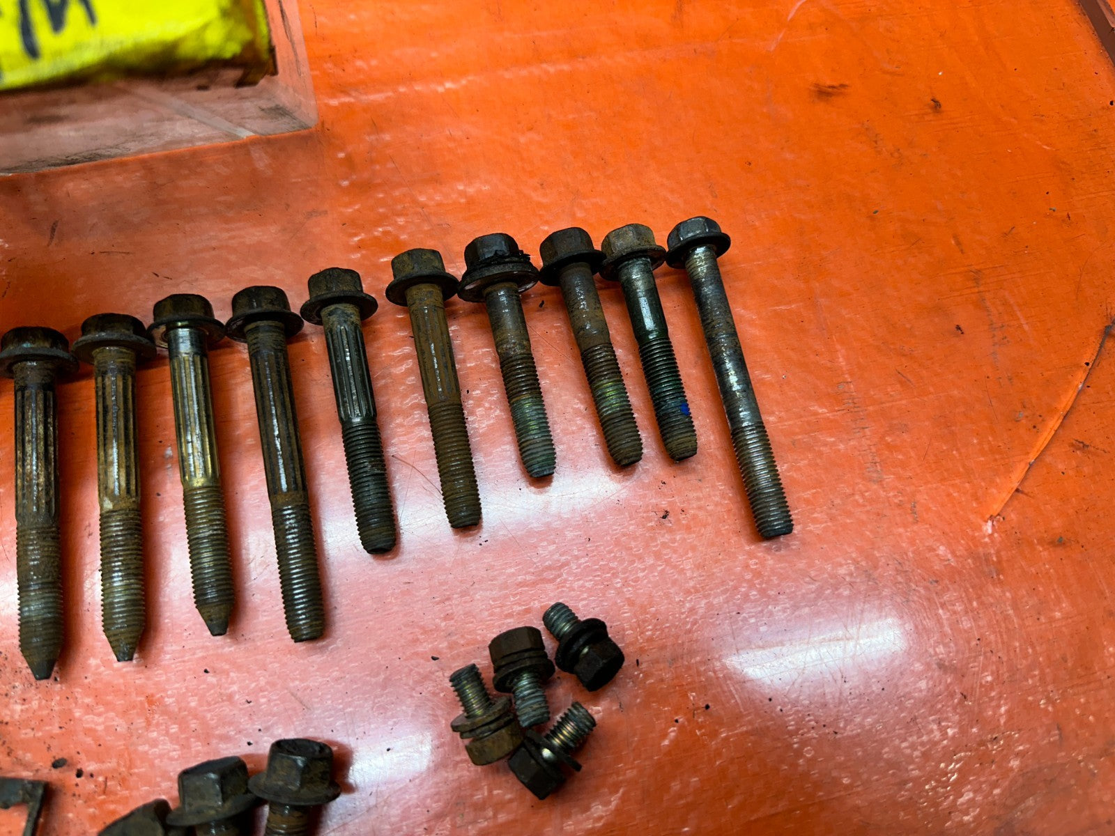 94-01 ACURA INTEGRA REAR TRAILING ARM MOUNTING BOLTS HARDWARE SET OEM #3404
