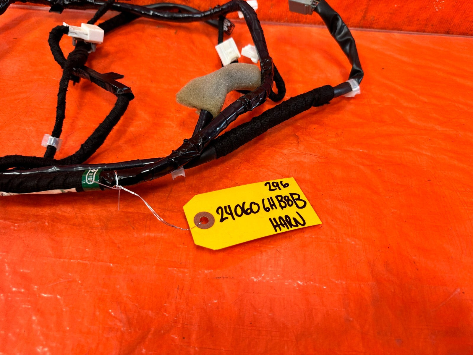 15 19 INFINITI Q50   ENGINE ROOM LAMP WIRE HARNESS WIRING LOOM   OEM FACTORY 2961