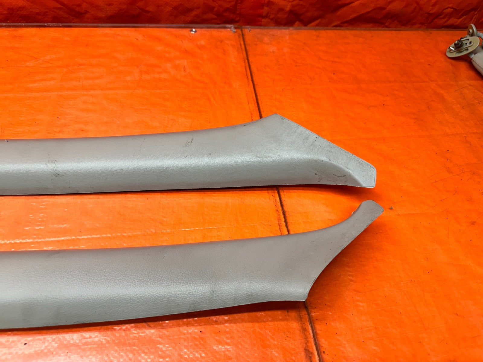 94-01 ACURA INTEGRA 4D SEDAN FRONT WINDSHIELD A PILLAR TRIM PANELS PAIR #3404