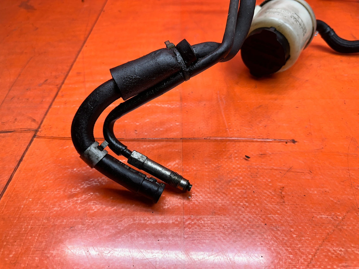 14-15 INFINITI Q50 3.7L RWD HIGH PRESSURE POWER STEERING LINE W/ COOLER & LINES4