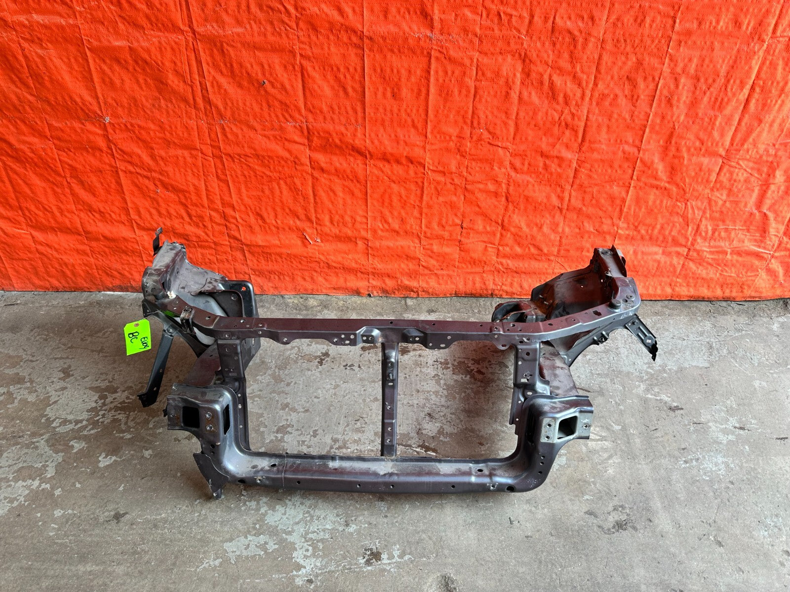 03 06 LANCER EVOLUTION VIII 8 EVO IX 9   RADIATOR SUPPORT CUT FRONT BULKHEAD OEM0