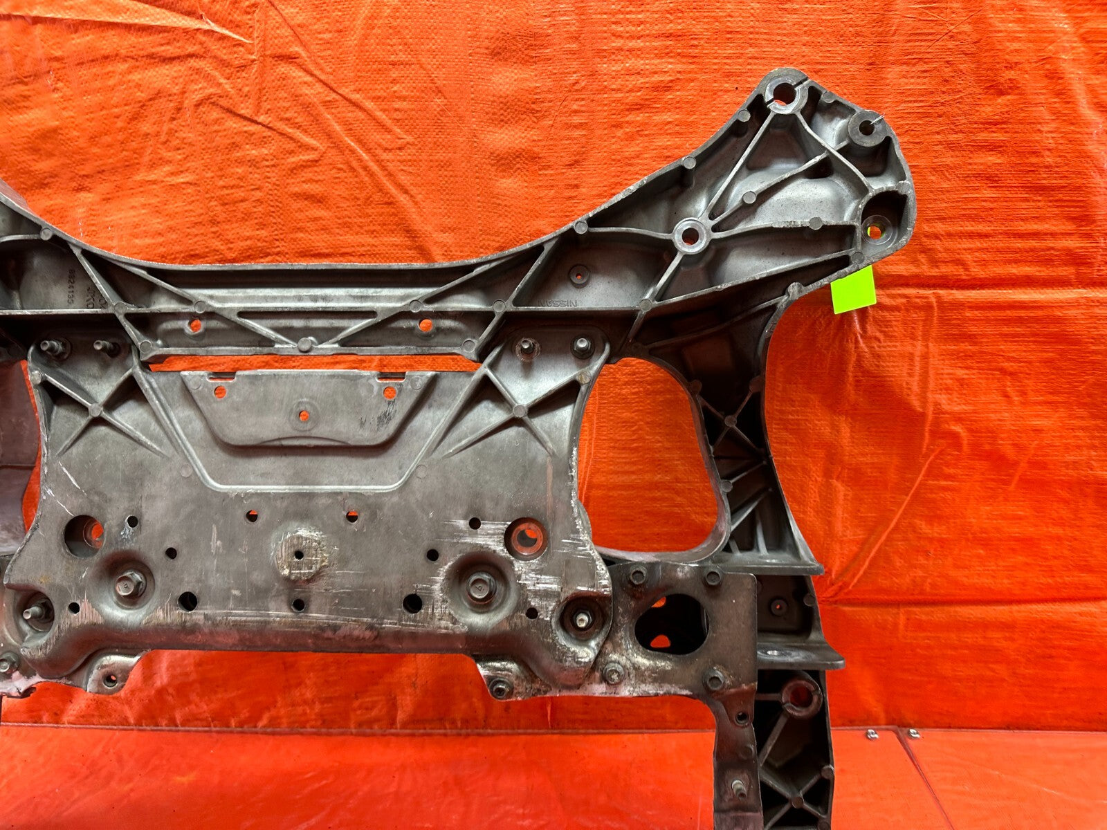 09 13 INFINITI G37   FRONT SUBFRAME CROSSMEMBER K FRAME ENGINE CRADLE   OEM #23813