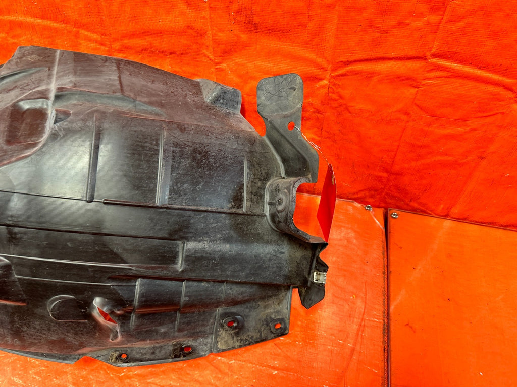 14 23 INFINITI Q50   DRIVER LEFT FRONT FENDER LINER REAR PORTION   OEM 3148