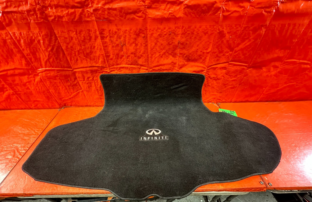 09 10 INFINITI G37 CONVERTIBLE   REAR TRUNK LINER TRIM CARPET CARGO   OEM #3120