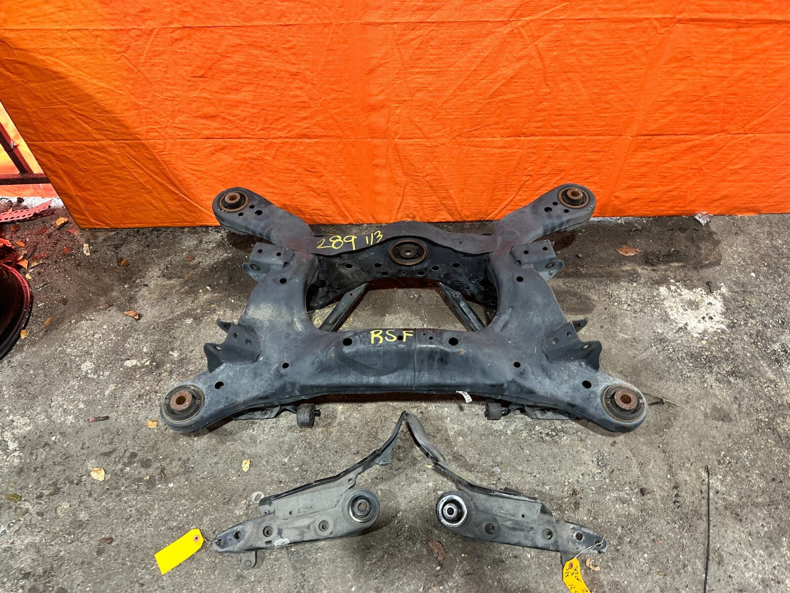 14 20 INFINITI Q50 & 16 20 Q60   REAR SUBFRAME CROSSMEMBER K FRAME W/ BRACKETS19