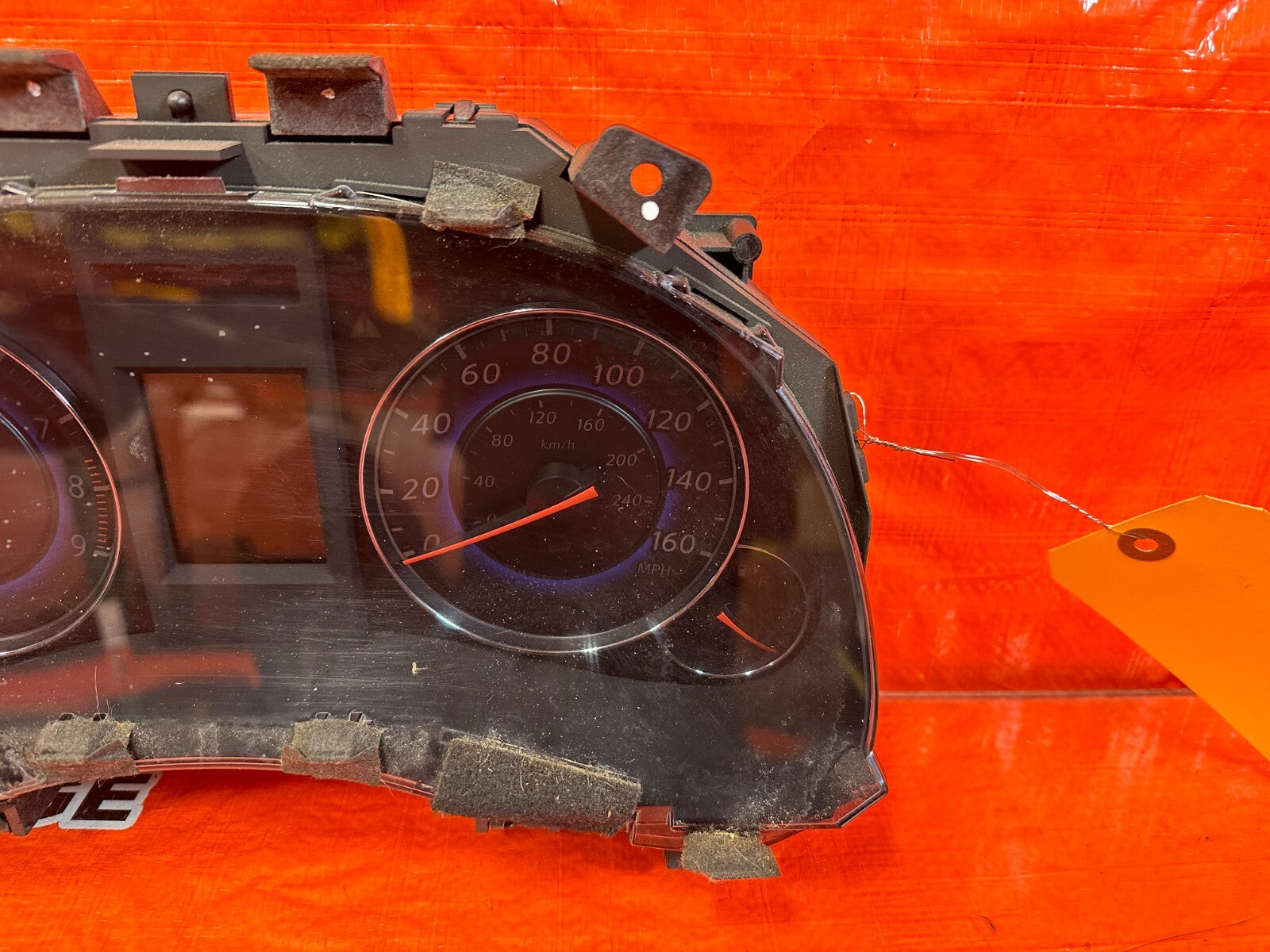 2008 INFINTI G37 COUPE S SPORT 6 SPEED MANUAL   INSTRUMENT GAUGE CLUSTER OEM 2484