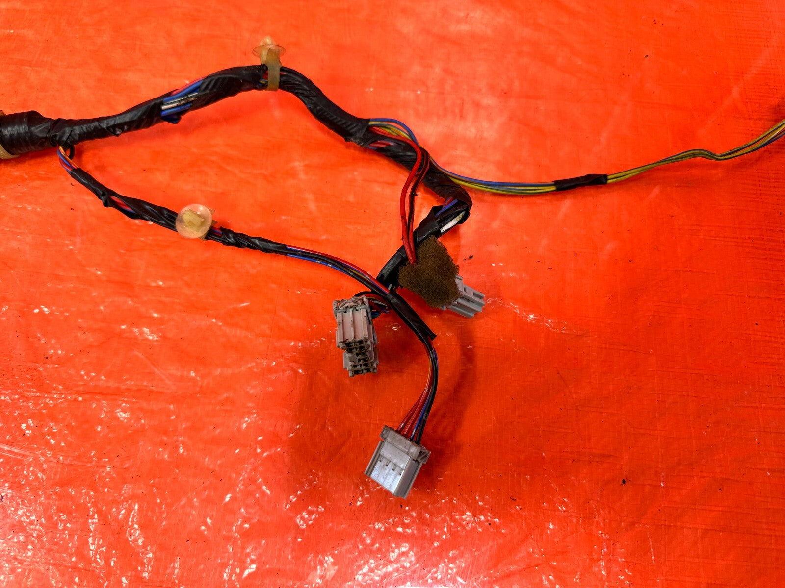 92 96 HONDA PRELUDE   DRIVER LEFT FRONT DOOR WIRING HARNESS WIRE LOOM   OEM 27312