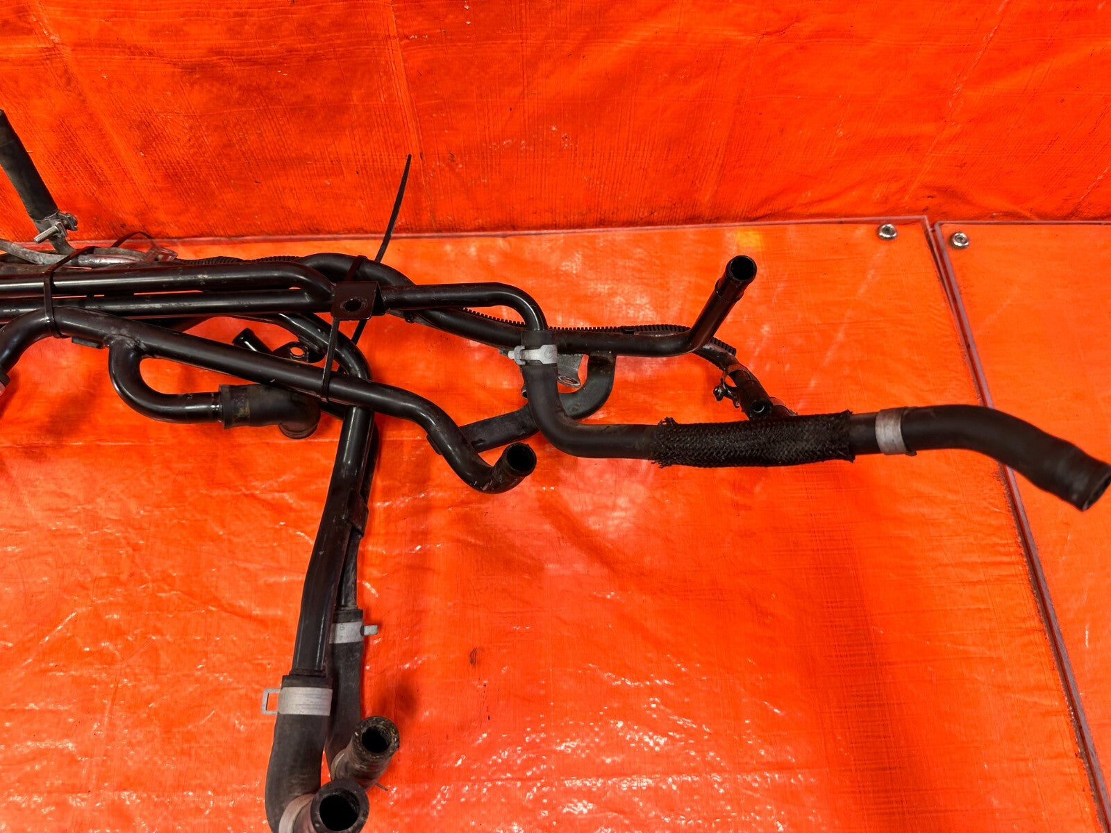 08 14 SUBARU IMPREZA WRX STI   EJ257   MISC ENGINE OIL AND COOLANT LINES OEM 2835