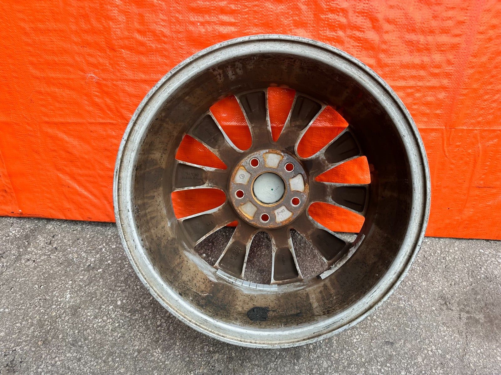 09 11 HONDA CIVIC SI   5 / 10 SPOKE   17 INCH   WHEEL RIM   OEM FACTORY 286 312