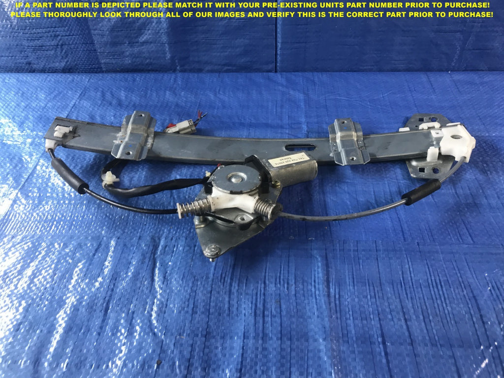 OEM 1999   2000 HONDA CIVIC SEDAN 4D DRIVER LEFT FRONT WINDOW REGULATOR W/ MOTOR4