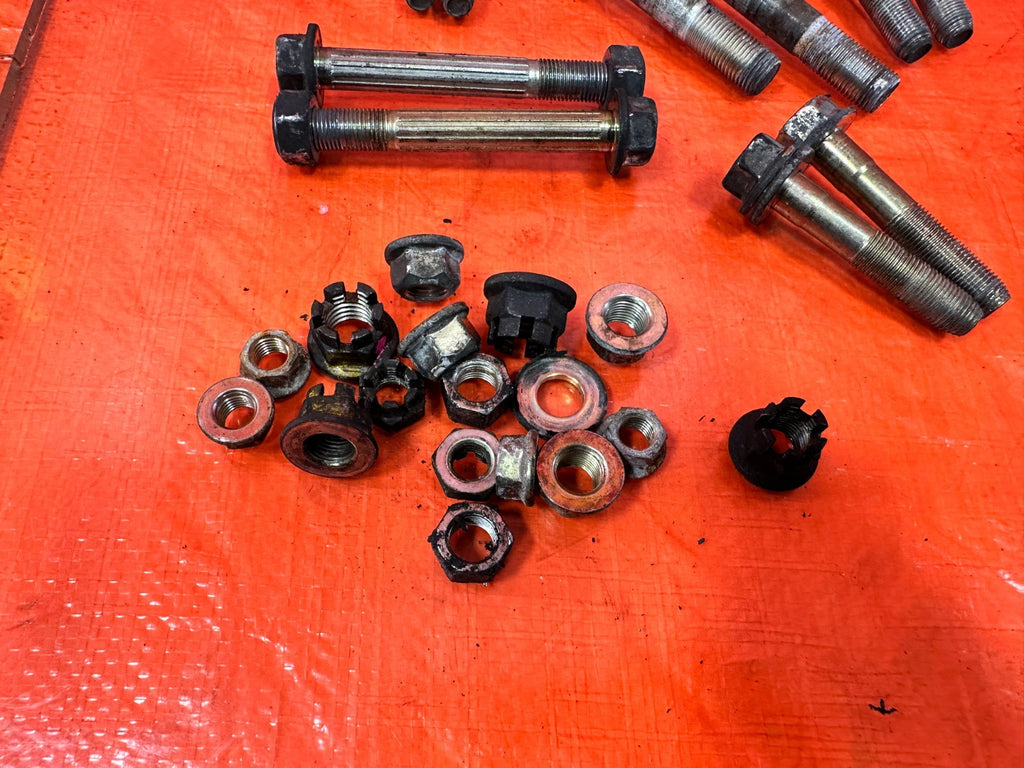 97 01 HONDA PRELUDE   REAR SUBFRAME CROSSMEMBER CARRIER BOLTS   OEM #3231