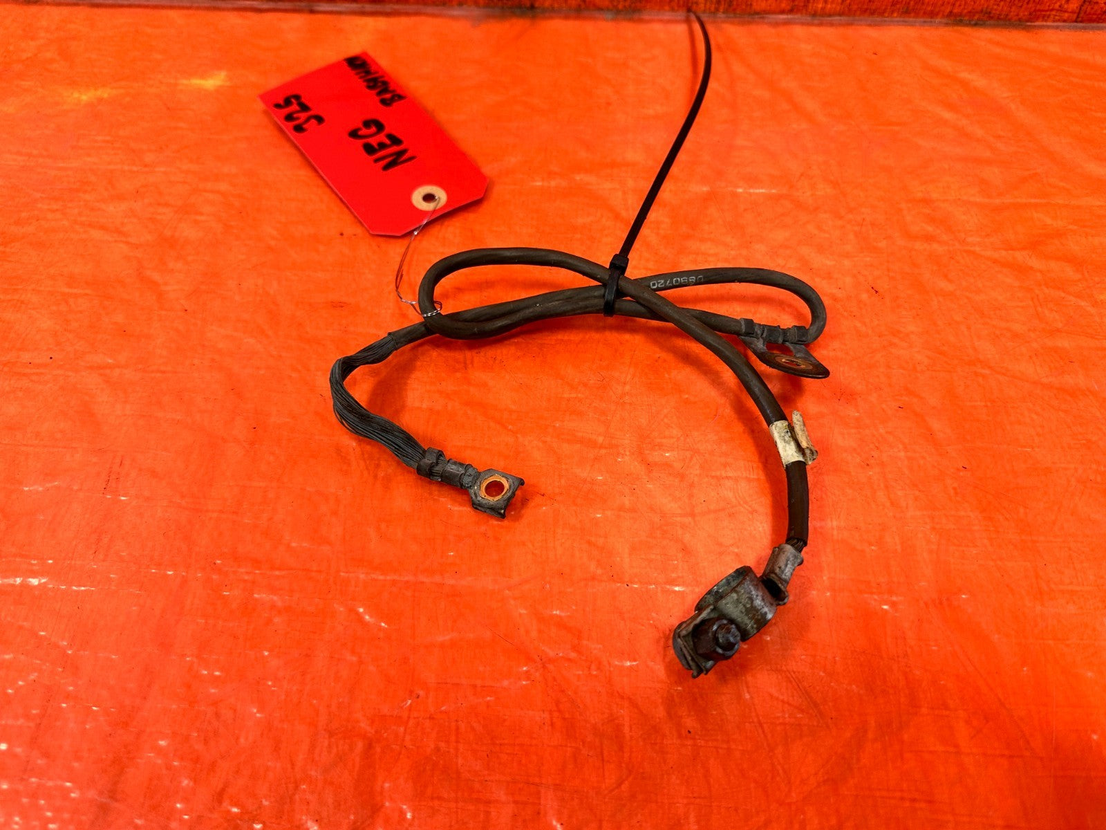90 91 HONDA CIVIC HATCHBACK   NEGATIVE TERMINAL BATTERY GROUND WIRE HARNESS 3251