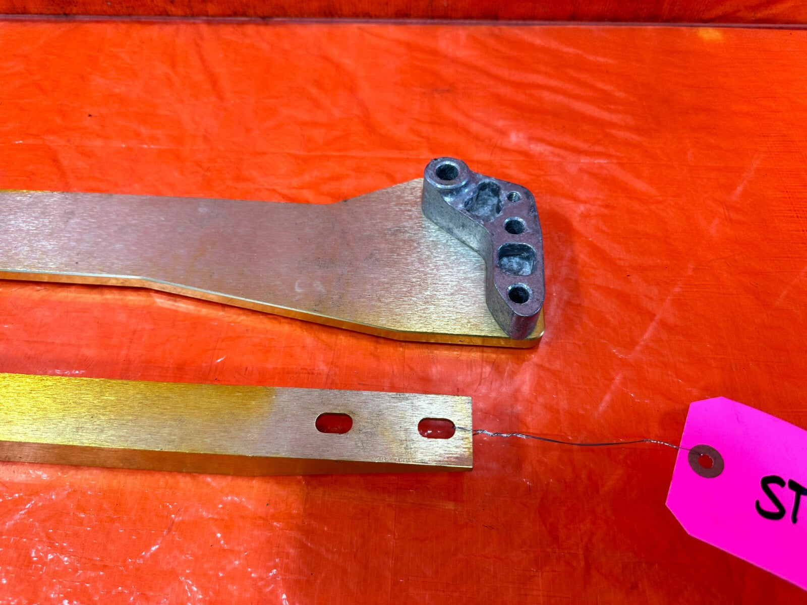 96 00 HONDA CIVIC   REAR SUBFRAME BRACE AND REAR TIE BAR   NO HARDWARE   #EK7