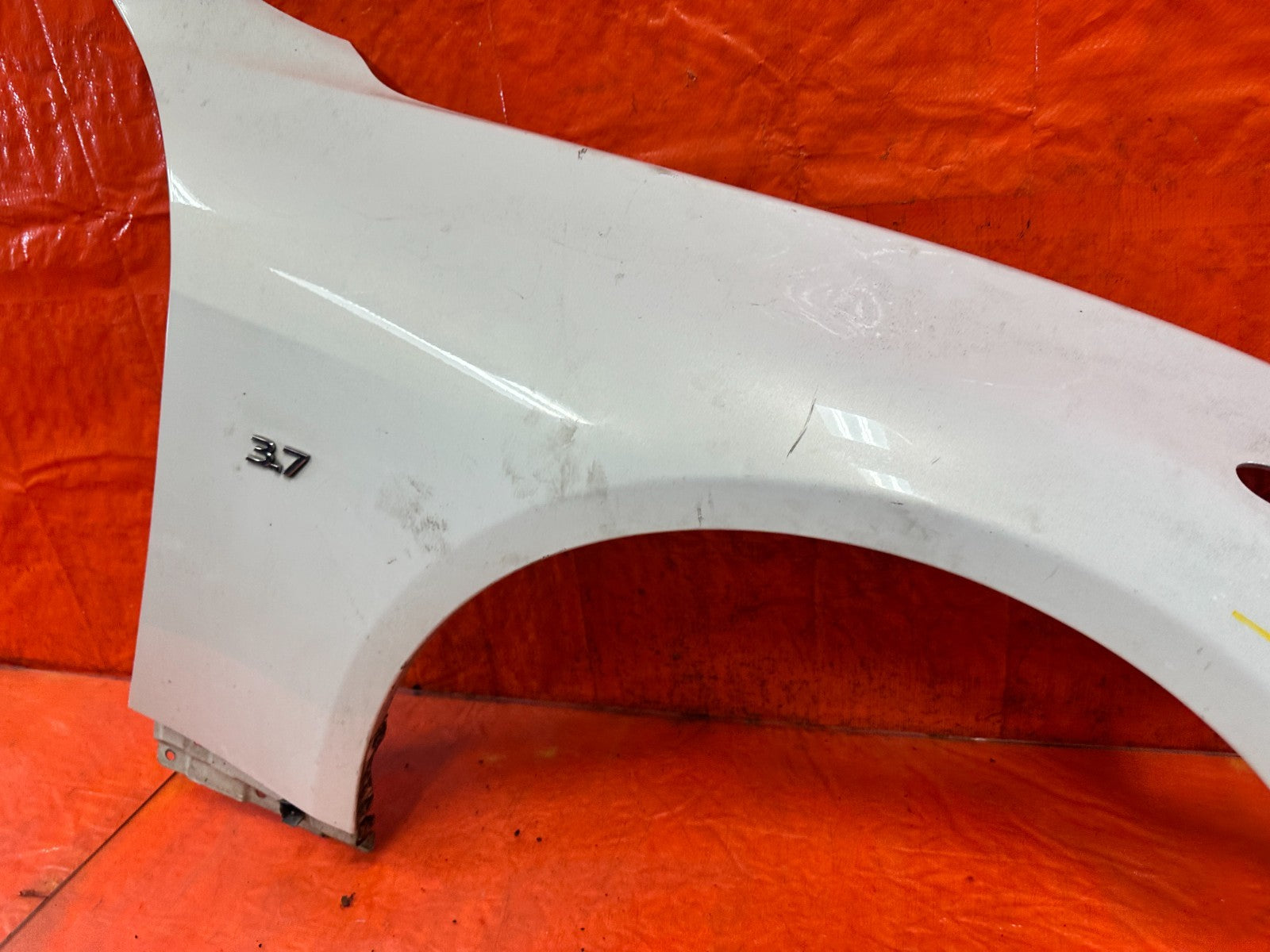 08 15 INFINITI G37 Q60 COUPE CONVERTIBLE RIGHT PASSENGER FRONT FENDER #3297