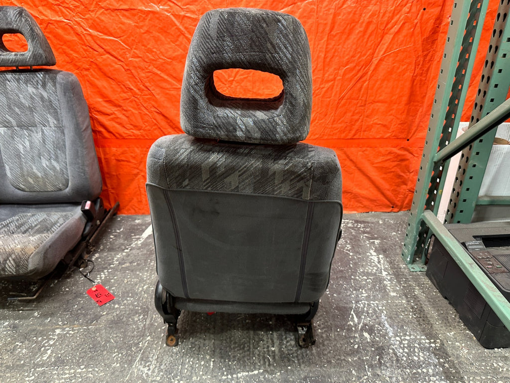 94 01 ACURA INTEGRA FRONT LEFT RIGHT CONFETTI SEATS OEM #3316