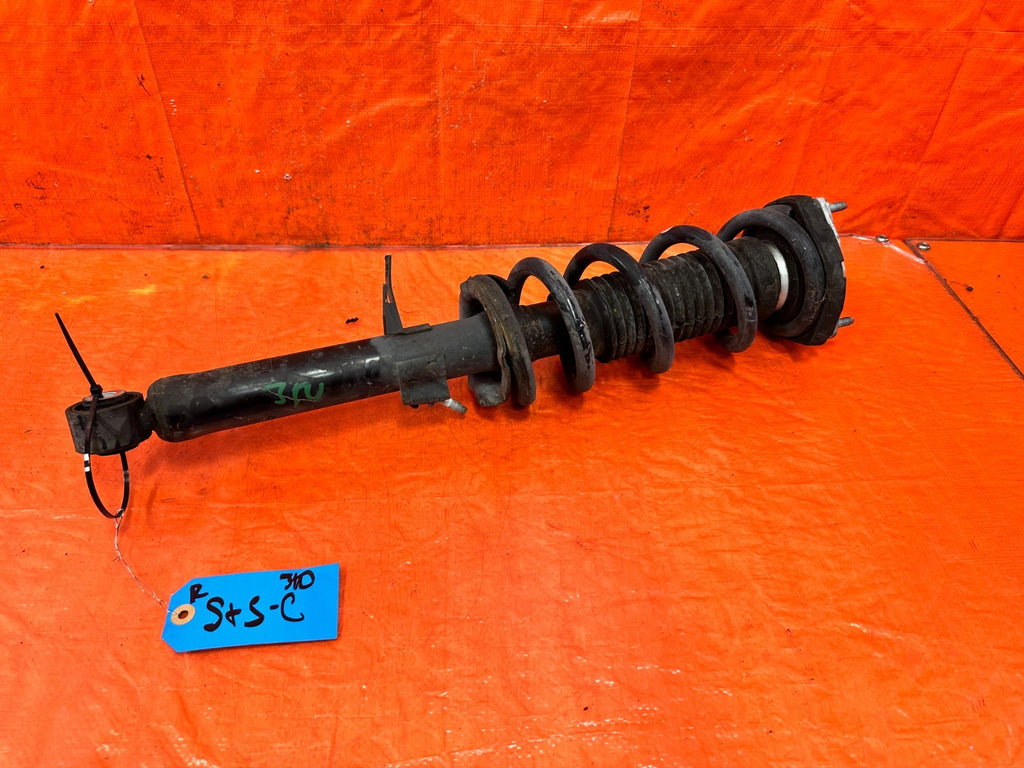 09-15 INFINITI G37 CONVERTIBLE  RWD - PASSENGER RIGHT FRONT SHOCK SPRING OEM 3100
