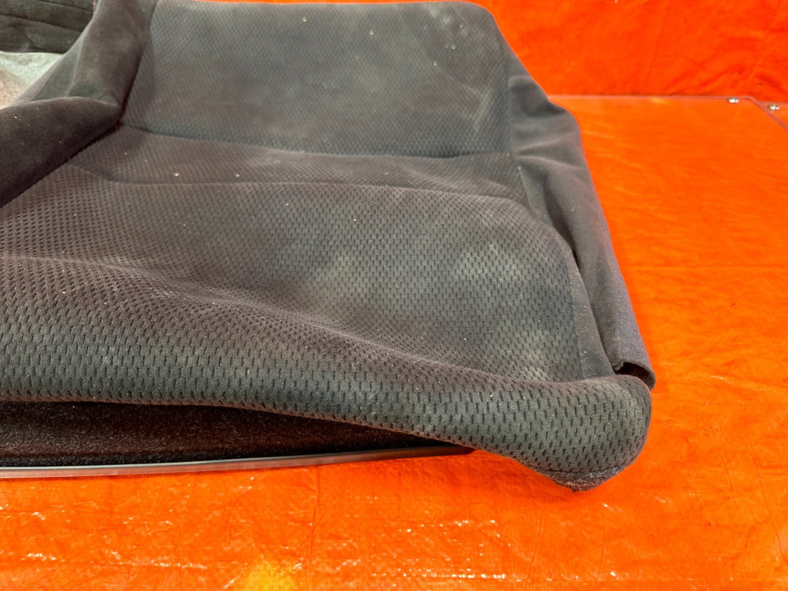 07 08 HONDA CIVIC SI SEDAN   LEFT REAR UPPER SEAT SKIN COVER FABRIC CLOTH   3003