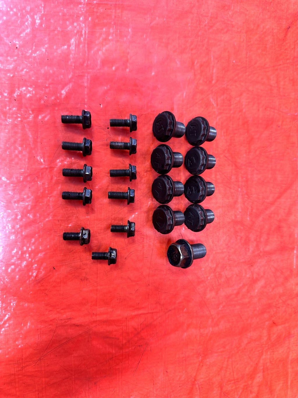 86 01 INTEGRA + MORE MODELS   AUTOMATIC FLYWHEEL / FLEX PLATE BOLTS   OEM #3092