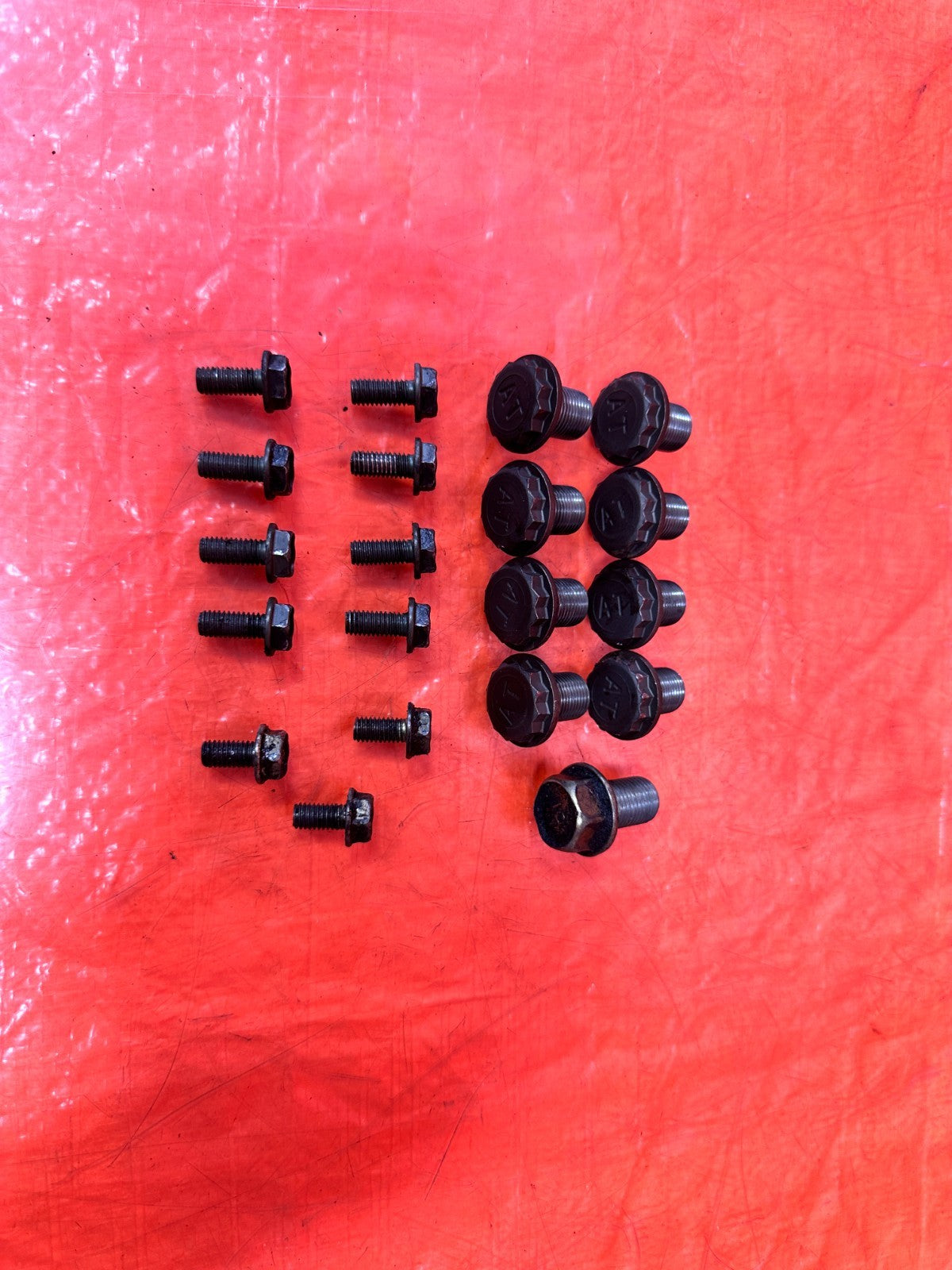 86 01 INTEGRA + MORE MODELS   AUTOMATIC FLYWHEEL / FLEX PLATE BOLTS   OEM #3092