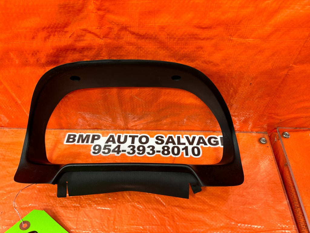 97 01 HONDA PRELUDE   INSTRUMENT GAUGE CLUSTER SURROUND BEZEL TRIM   OEM #2595