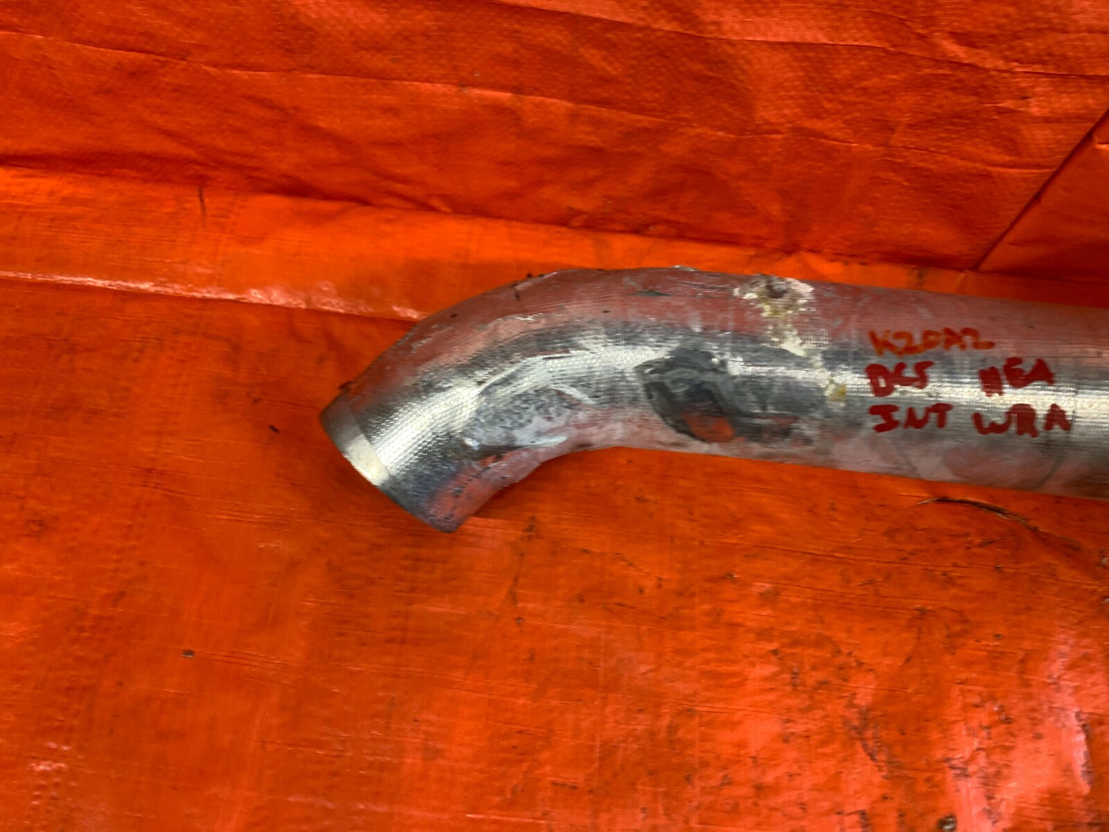 02 04 ACURA RSX TYPE S   K20A2 SHORT RAM AIR INTAKE SYSTEM   HEAT WRAPPED   3