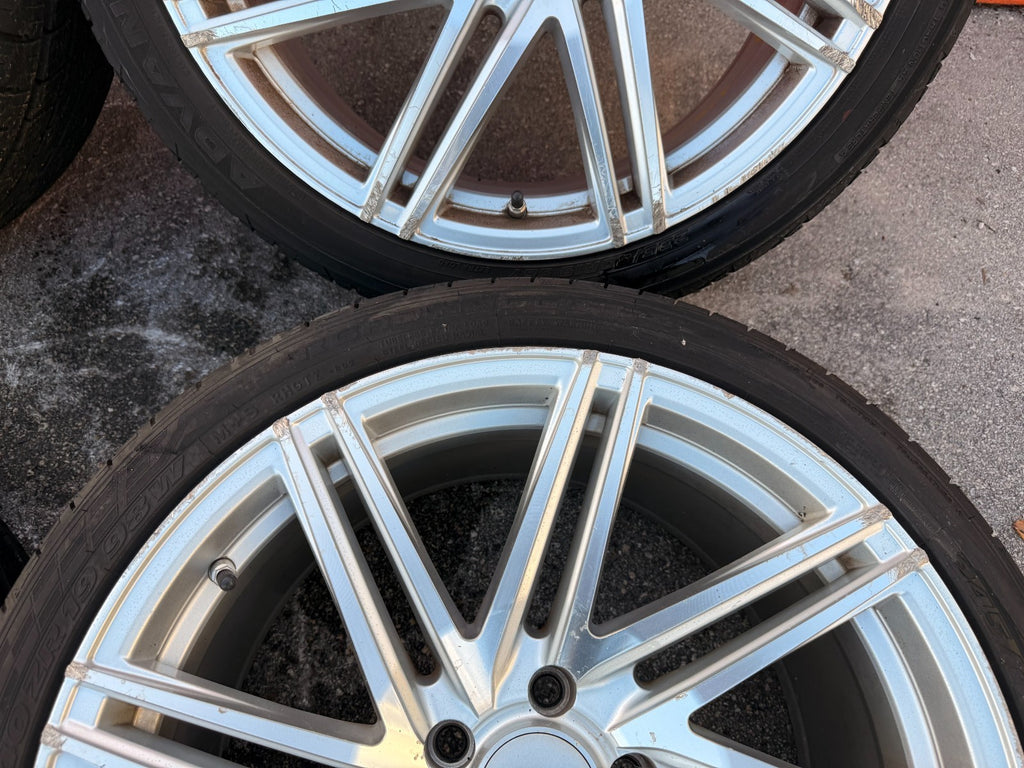 DRAG DR70 19 INCH WHEEL AND TIRE PACKAGE WHEELS   19x8 +32   19x9.5 +40  14