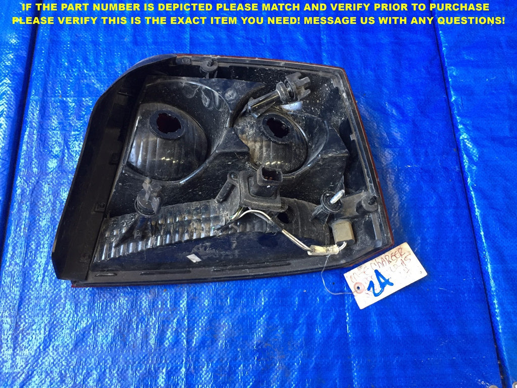 OEM 2005 2006 2007 2008 05 06 07 08 DODGE CHARGER DRIVER LEFT TAIL LGHT 2A6