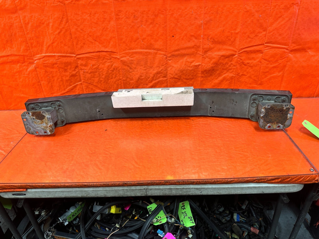 03 07 INFINITI G35 COUPE   REAR CRASH BEAM REINFORCEMENT RE BAR   OEM #2986