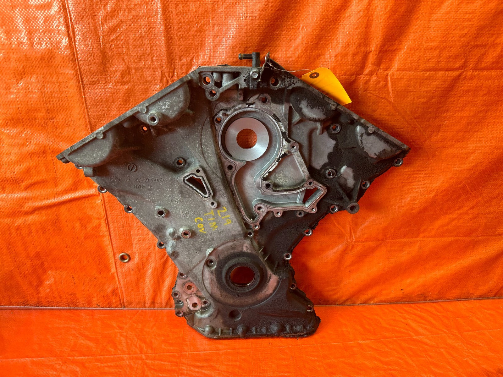 14 16 HYUNDAI GENESIS COUPE 3.8L   ENGINE MOTOR TIMING COVER   OEM FACTORY #2190