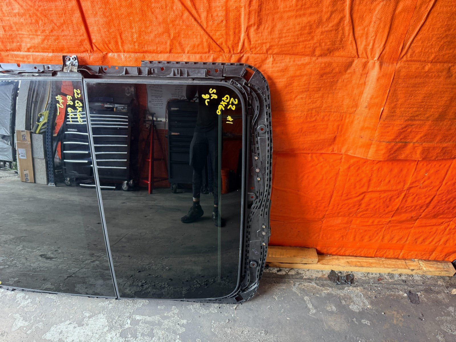 2022-2026 INFINITI QX60 FRONT & REAR PANORAMIC SUNROOF ROOF GLASS PANEL OEM OE5
