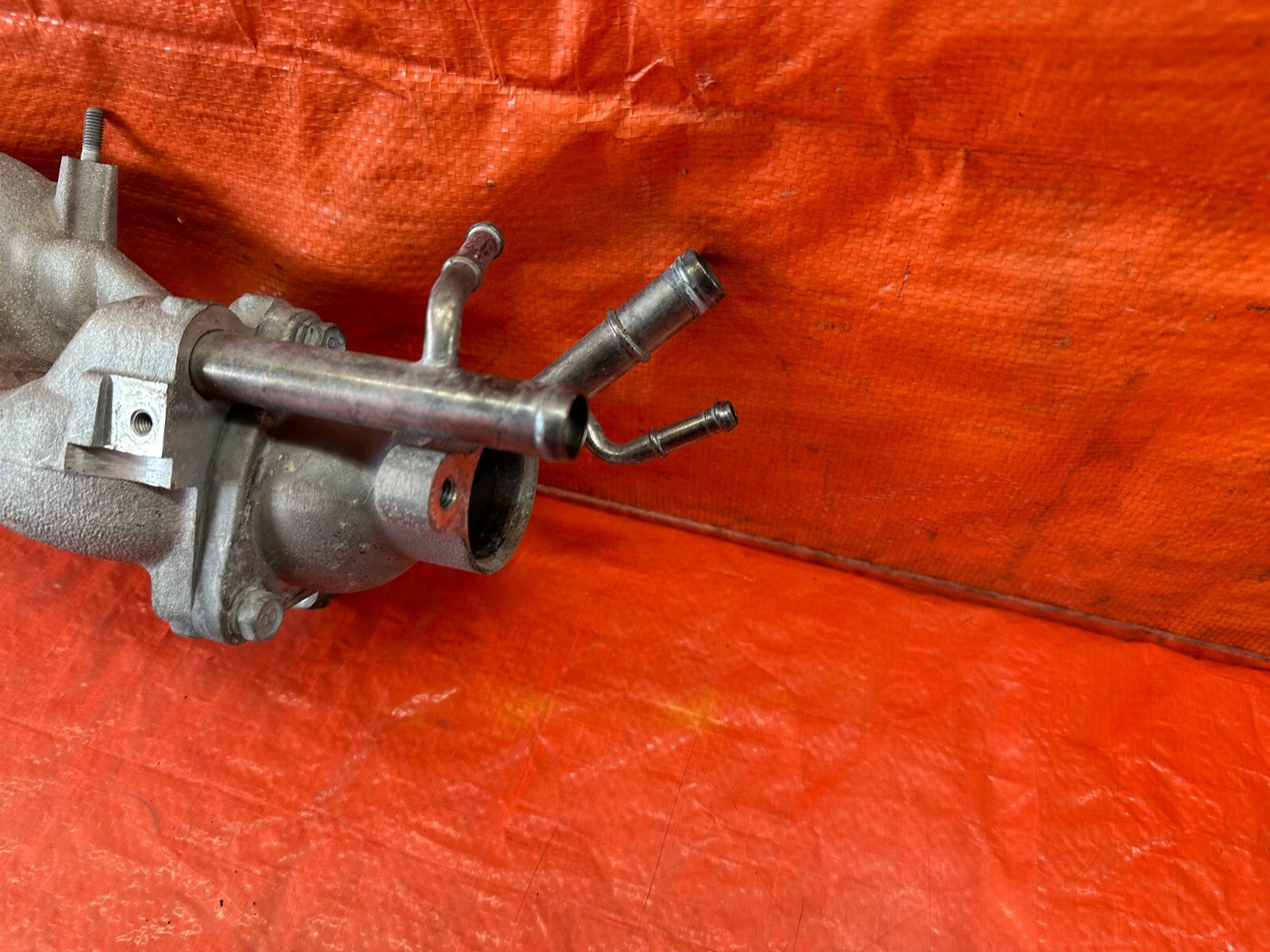 13 16 HYUNDAI GENESIS COUPE 3.8L   ALUMINUM COOLANT PIPE WATER PASSAGE   OEM 2191