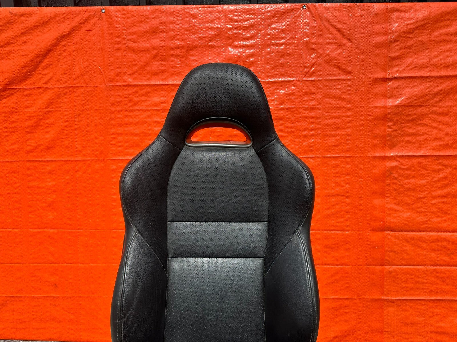 05 06 ACURA RSX   PASSENGER RIGHT   BLACK LEATHER SEAT   OEM FACTORY OE #1725