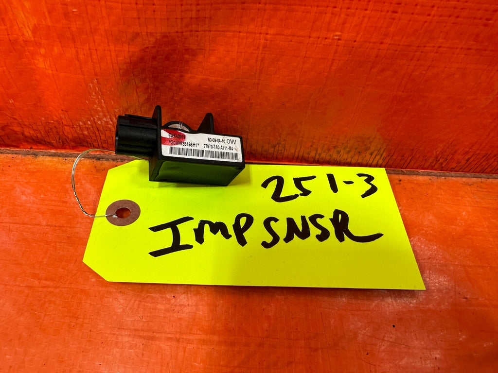 08 12 HONDA ACCORD SEDAN SATELLITE SAFING SENSOR 77975 TA0 A11 OEM 251 30