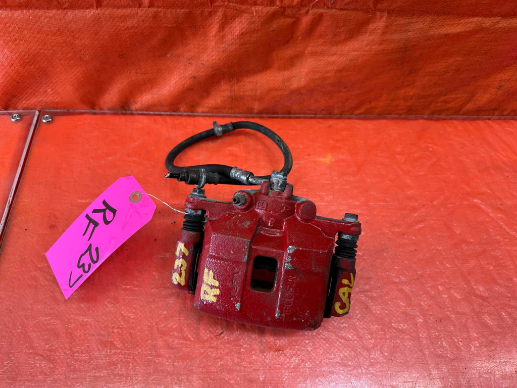06 11 HONDA CIVIC SI   PASSENGER RIGHT FRONT   BRAKE CALIPER & BRACKET   OEM 2374